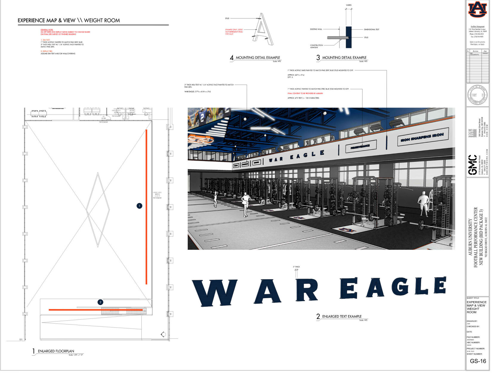 Auburn Football Performance Facility renderings